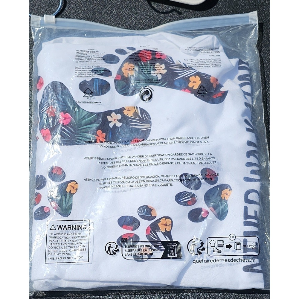 Never Walk Alone Paw Dog Flower Shirt Dog Friends Dog Lover - Gift for Dog Lo... - Picture 8 of 10
